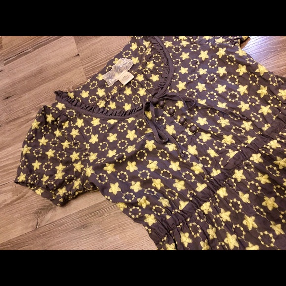 Nick & Mo Anthropologie Embroidered Dress/Top✨ - Picture 3 of 9